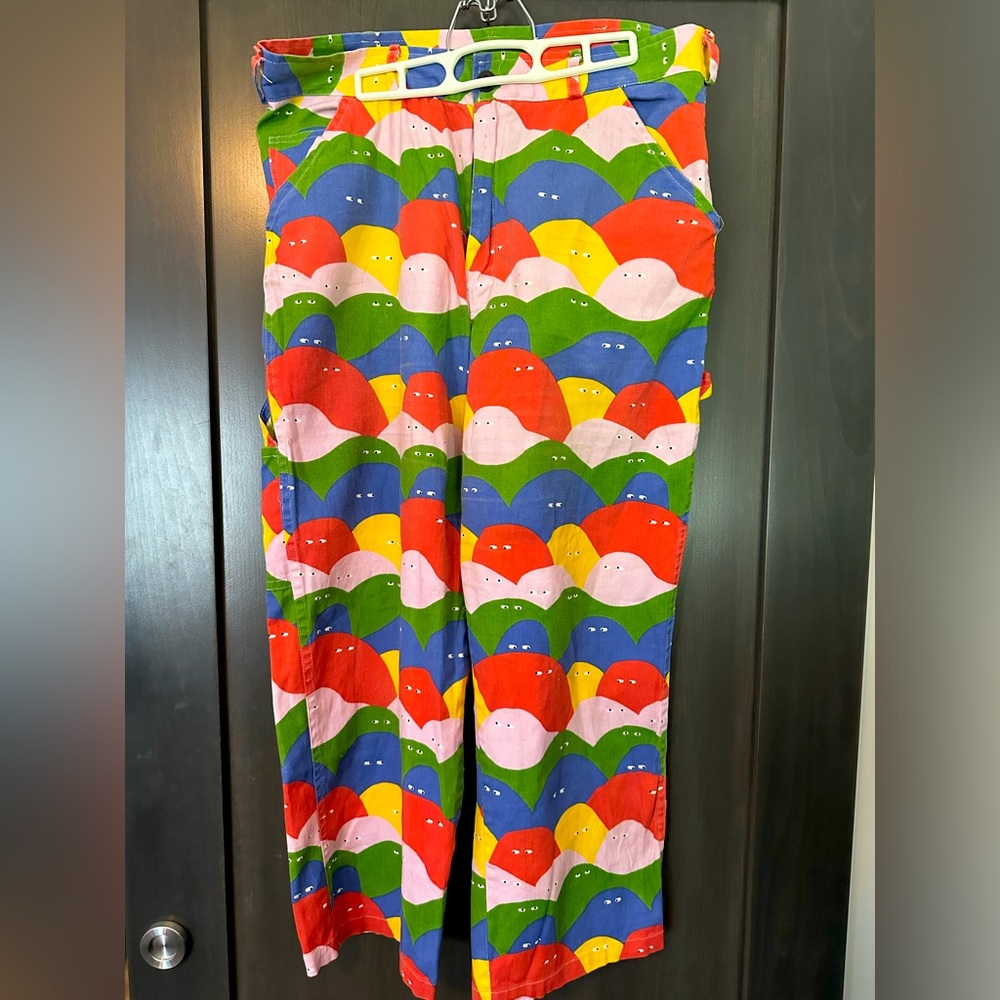 Nooworks XXL rainbow lumps painter pants